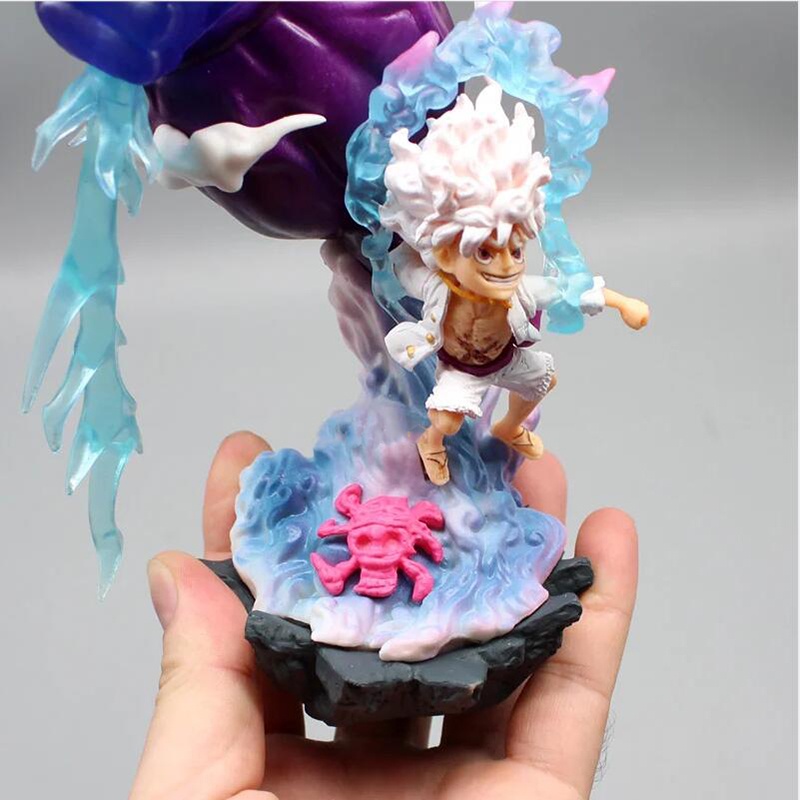 Mô Hình Nhân Vật luffy gear 5 Trong one piece 20cm Trang Trí Bàn Làm Việc