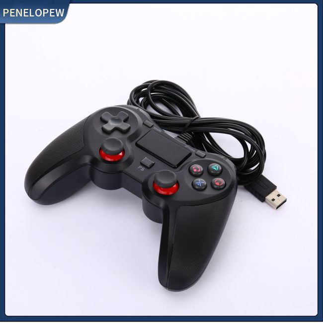 SONY Hw Tay Cầm Chơi game Có Dây usb Cho ps4 / ps4 slim / ps4 pro / ps3 Kèm Cáp 1.9m