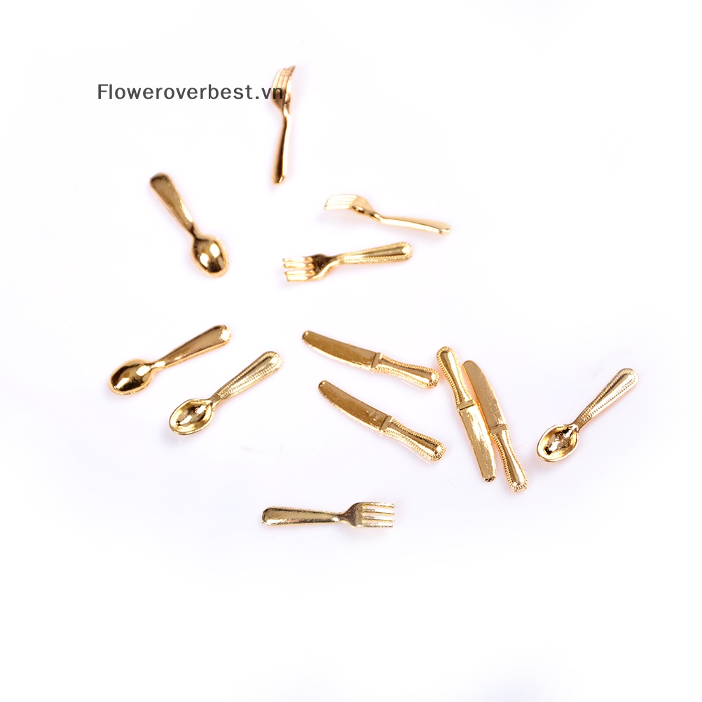 Set 12 Mô Hình Cảnh mini Trang Trí Nhà Búp Bê