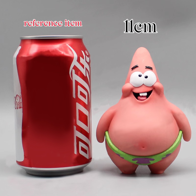 Mô Hình Nhân Vật Phim Hoạt Hình spongebob squarepants 10cm Bằng pvc Trang Trí Bàn Làm Việc