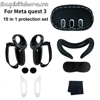 Bộ Vỏ silicone Bọc Tay Cầm Điều Khiển 10 Trong 1 Cho meta quest 3