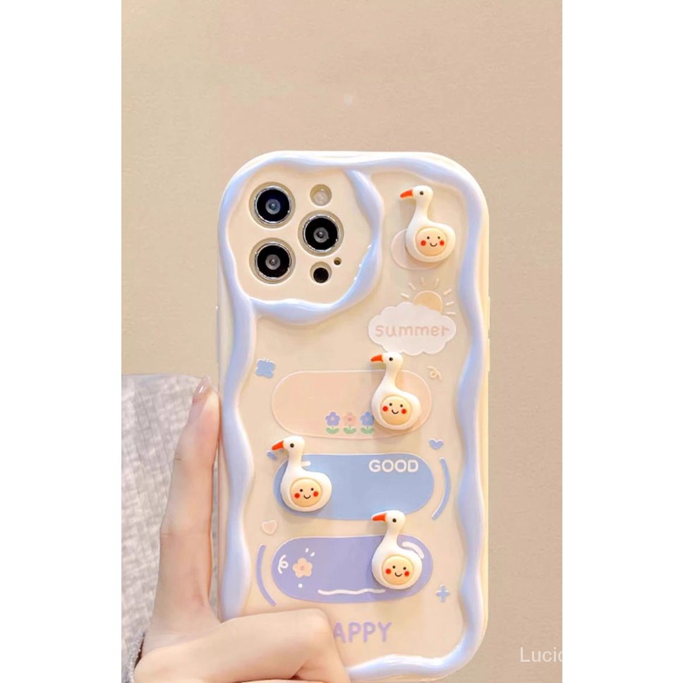 Dễ Thương Ốp Điện Thoại Mềm In Hình Vịt Hoạt Hình Cho xiaomi 13 12pro note12 / 11 k60 n7ni