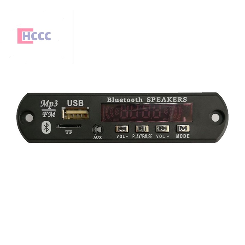 Mô-đun Giải Mã Âm Thanh usb tf fm radio mp3 Không Dây 5.0 9v-12v mp3 wma Cho Xe Hơi Mới