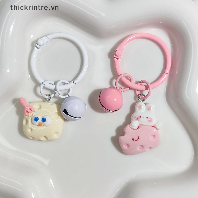 Móc Khóa Hình Phô Mai Sáng Tạo Dễ Thương