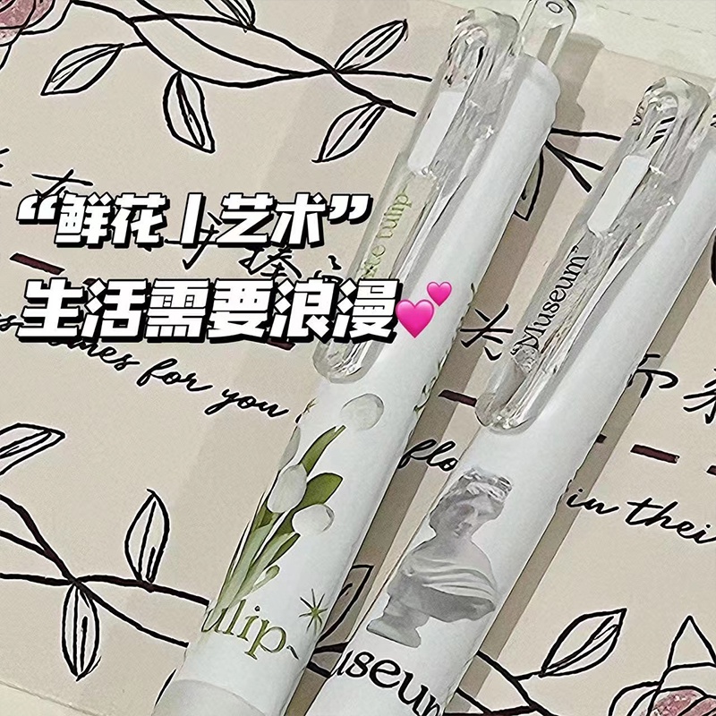 Bút Bi 0.5mm Mực Đen Chất Lượng Cao