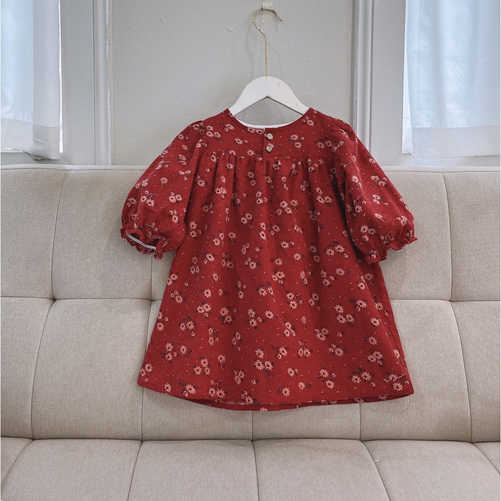 VÁY THU BÉ GÁI SÀNH ĐIỆU OP2247