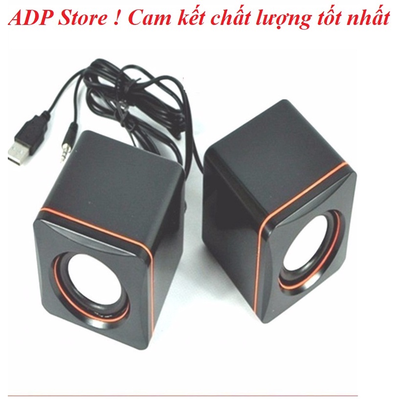 Loa Máy Tính Gaming Cắm Nguồn USB Hiệu Ứng Đèn LED Âm Thanh HD Chất Lượng Cao - ADP1046 / 101Z