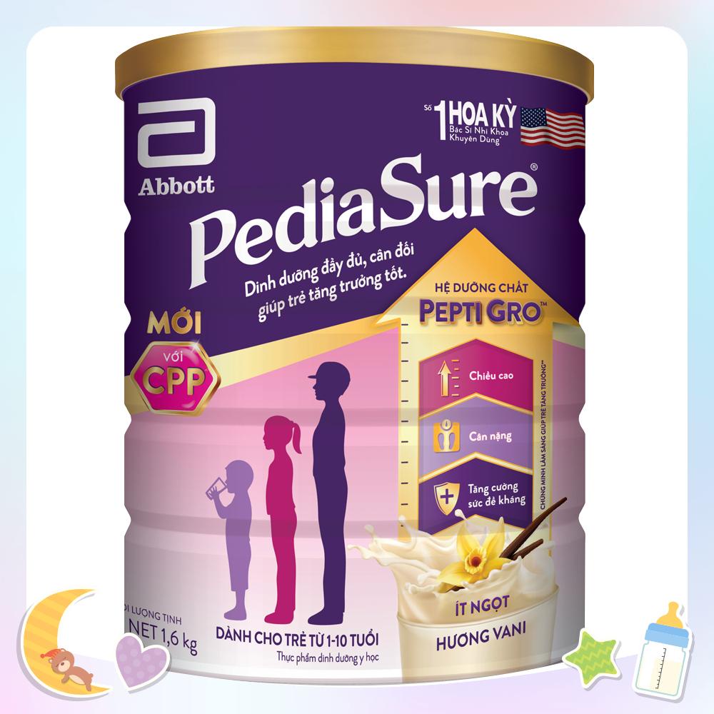 [Date 2025] Sữa bột Pediasure B/A 1.6kg