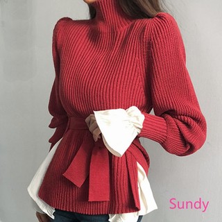 Đầm Len Thời Trang Thu Đông Thanh Lịch Cho Nữ