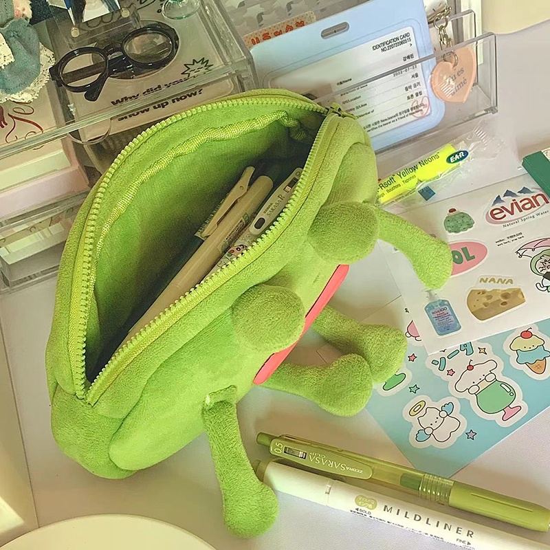 Ốp Điện Thoại Hình Ếch Hoạt Hình Dễ Thương Cho Học Sinh