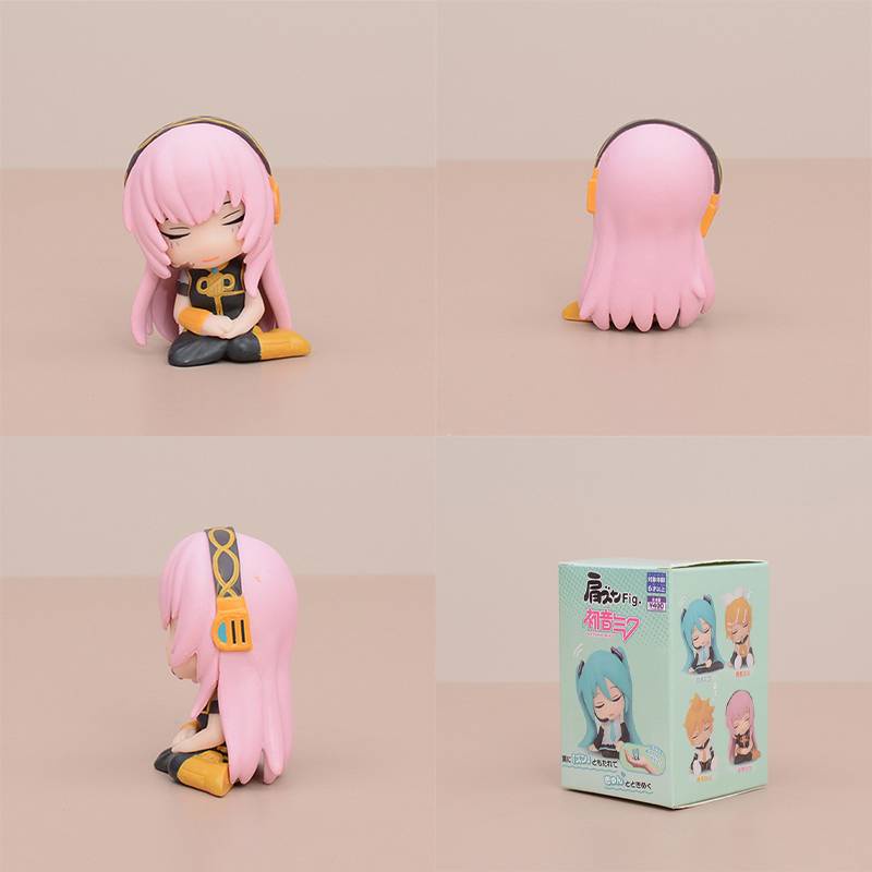 4 Mô Hình Nhân Vật hatsune miku Đang Ngủ Đáng Yêu