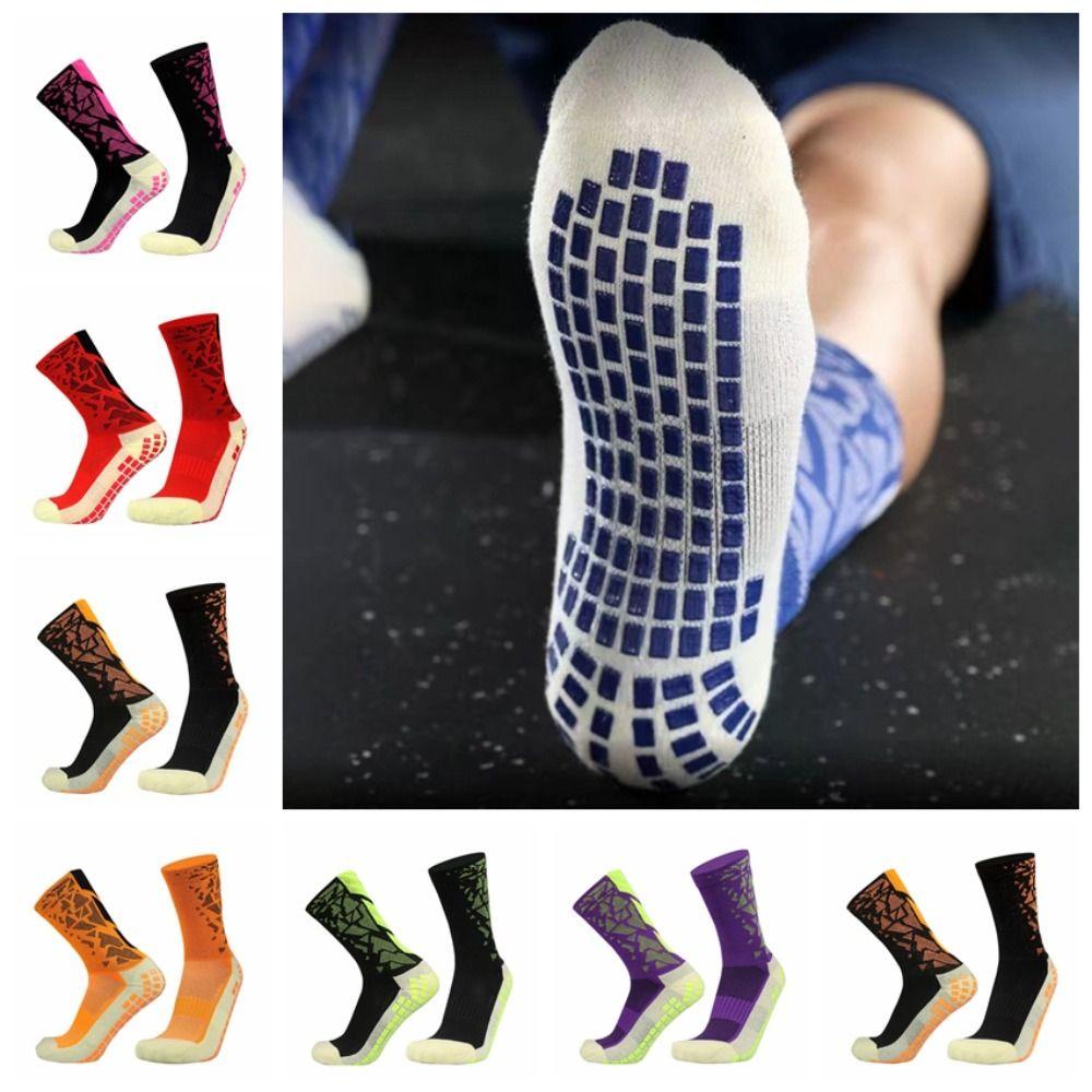 Bliss 1 Đôi Vớ Đá Bóng / Đá Bóng / tennis Đế silicone Dày Thoáng Khí