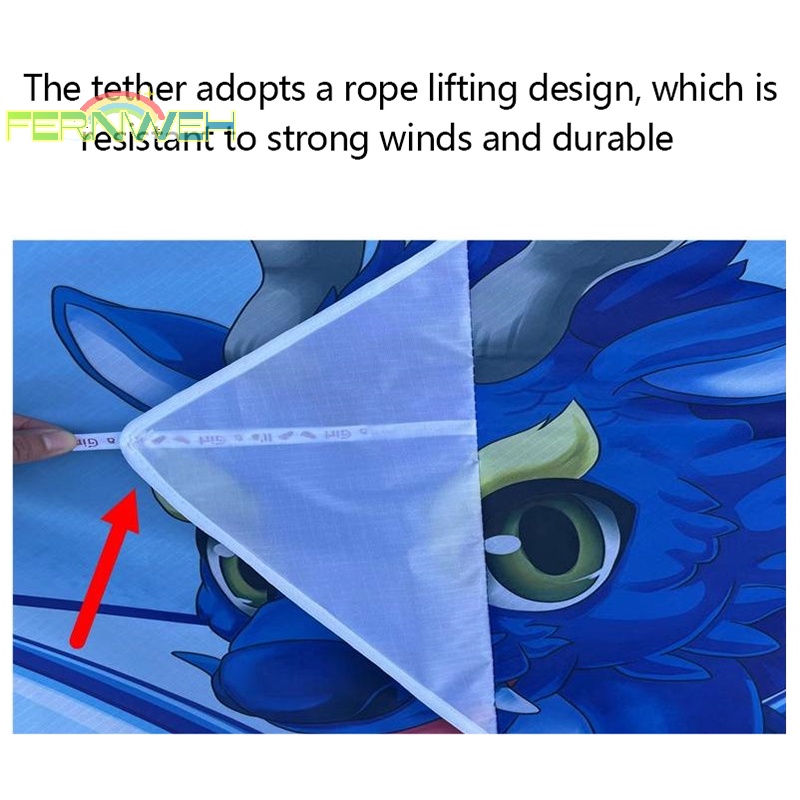 Diều Đồ Chơi 5d Hình Khủng Long Hoạt Hình Kích Thước Lớn Phong Cách Mới Giáo Dục Trẻ Em Ngoài Trời