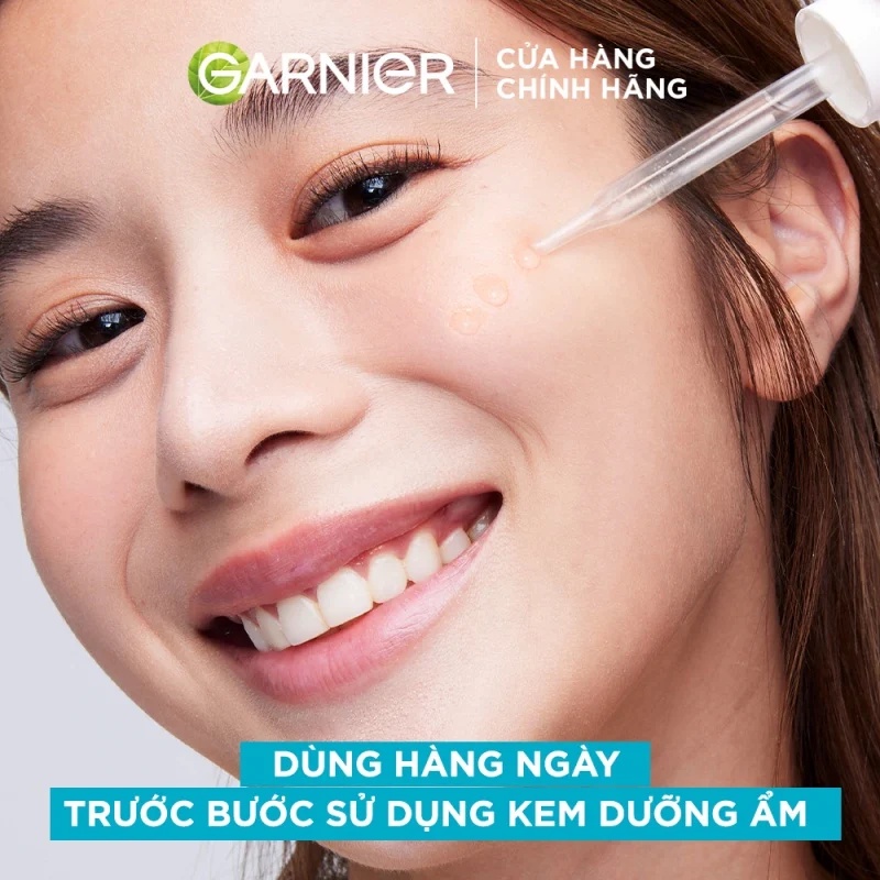 Tinh Chất Serum Garnier 30ml Bright Complete Anti-Acnes Booster Serum Giảm Mụn Mờ Thâm Cho Da Dầu, Mụn 30ml