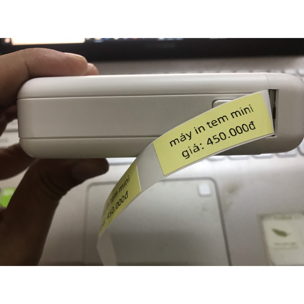 PH2- MÁY IN NHIỆT - TEM NHÃN- MÁY IN TEM MINI CẦM TAY - IN TEM NHÃN TRÀ SỮA QUẦN ÁO, TẠP HÓA - Chính Hãng