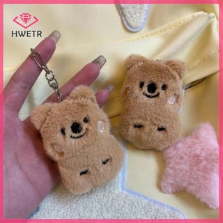 Móc Khóa Hình Chuột Túi kangaroo Nhồi Bông Dễ Thương Mới