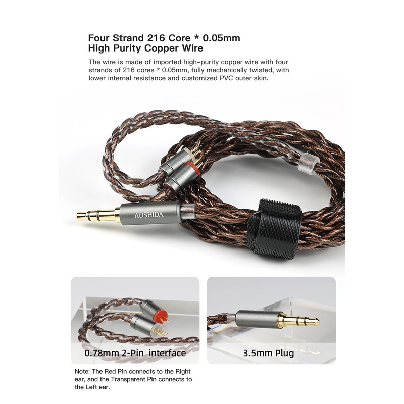 Tai Nghe Nhét Tai aoshida x letshuoer e20 hifi Có Dây 10mm Âm Thanh Sống Động + Màn Hình diaphragm