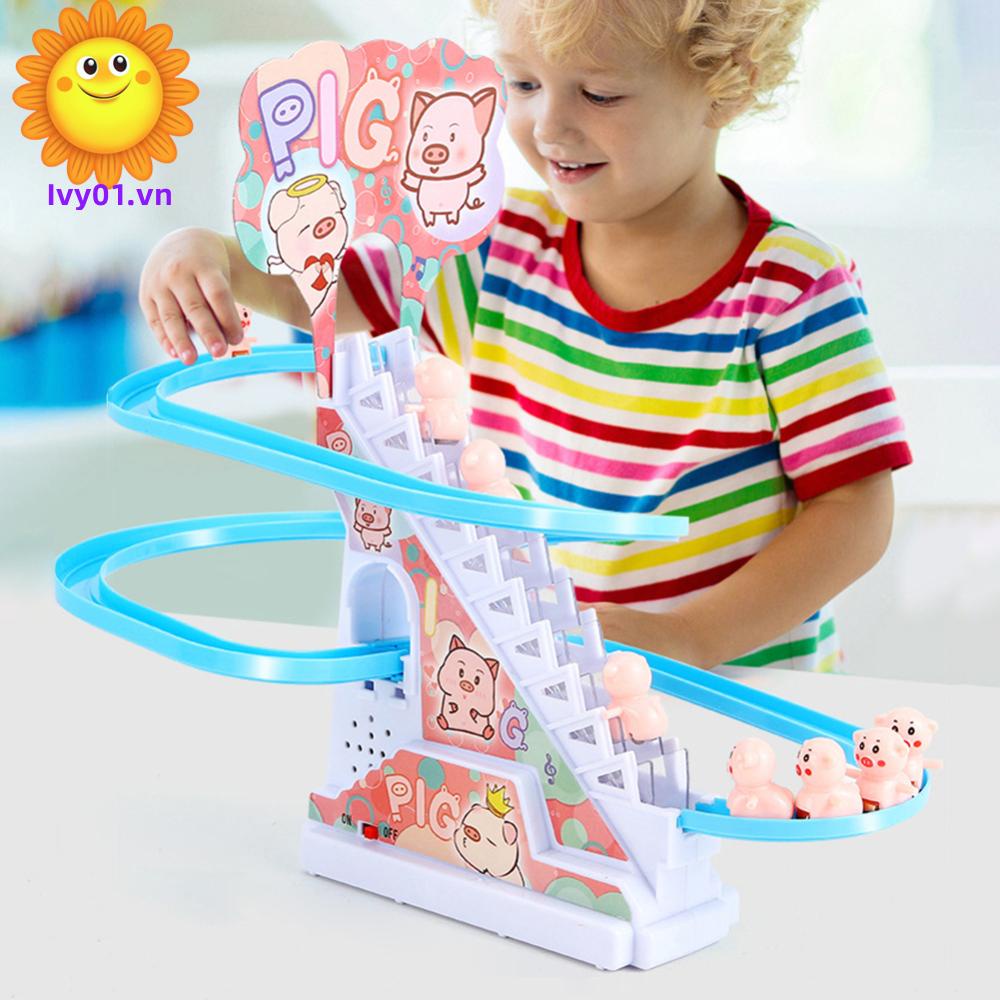 Bộ 3 Đồ Chơi Cầu Thang Leo Trèo Thú Vị Cho Bé