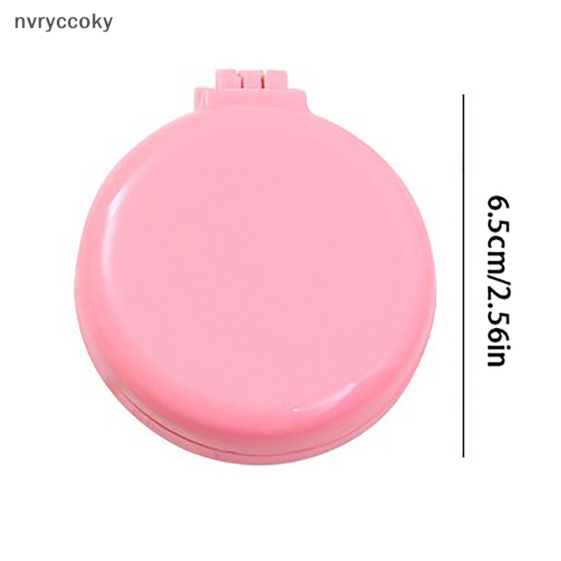 Lược Gấp Chải Tóc massage Da Đầu Kích Thước Nhỏ Tích Hợp Gương Tiện Lợi Dành Cho Nữ vn