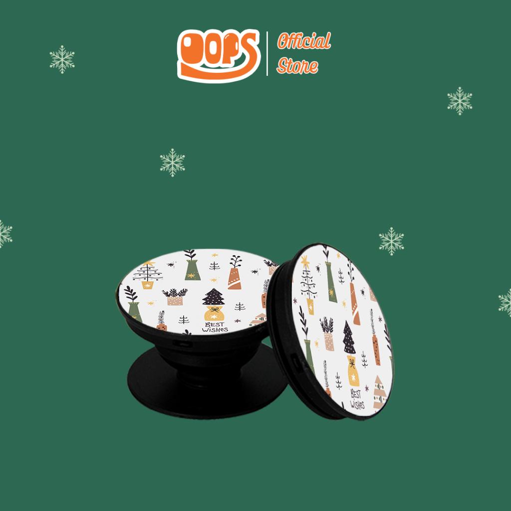 Giá đỡ điện thoại Noel Oops in họa tiết Giáng Sinh OPPSK076