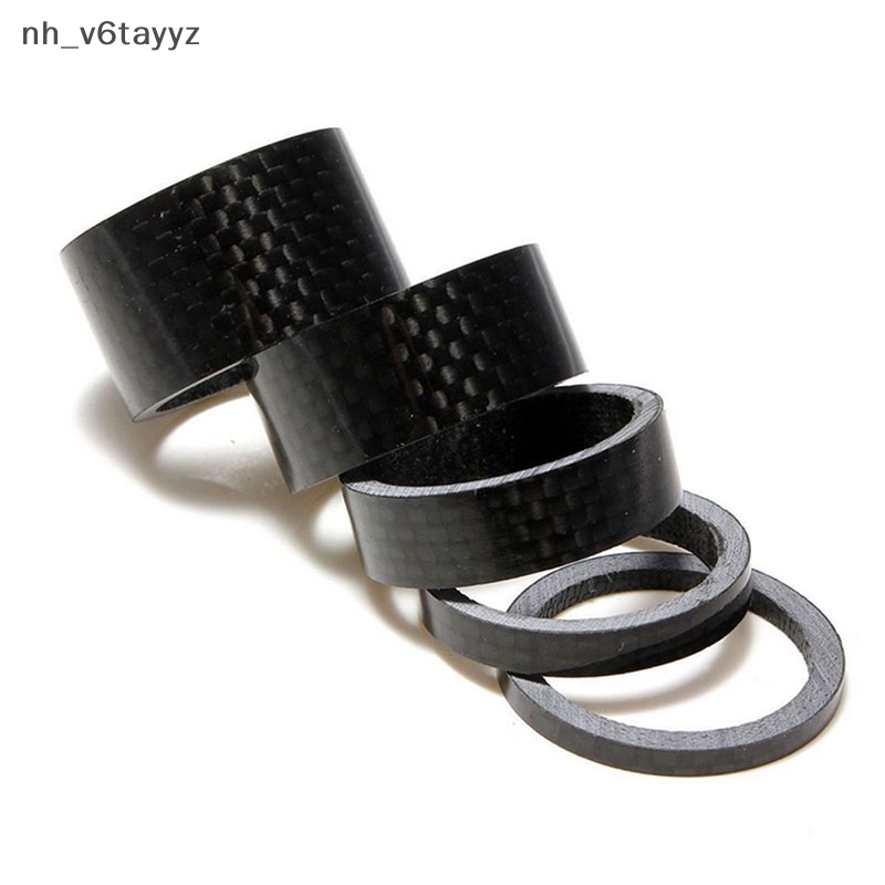 Nh sợi carbon 3/5/10/15/20mm miếng đệm 1 1/8 "cho thân xe Đạp Xe Đạp Tai nghe máy giặt YZ