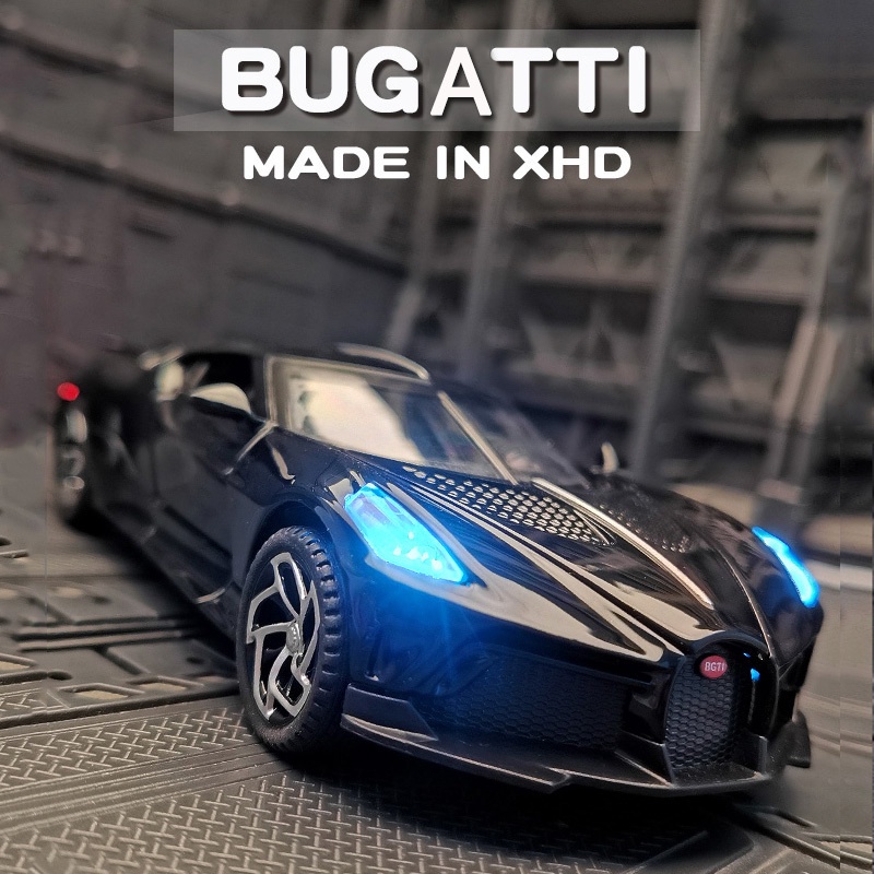 ( Mô hình ) mô phỏng bugatti rồng đen mô hình ô tô thể thao hợp kim mô hình ô tô đồ chơi bằng kim loại ô tô cậu bé quà
