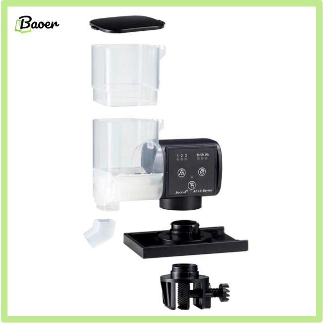 Máy Cho Cá Ăn Tự Động Thông Minh Dung Tích Lớn 500 Phút 100%