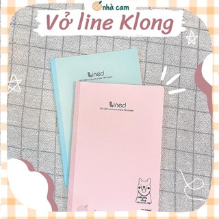 Vở Kẻ Ngang Lined 80 120 200 Trang Klong 840 Nhà Cam
