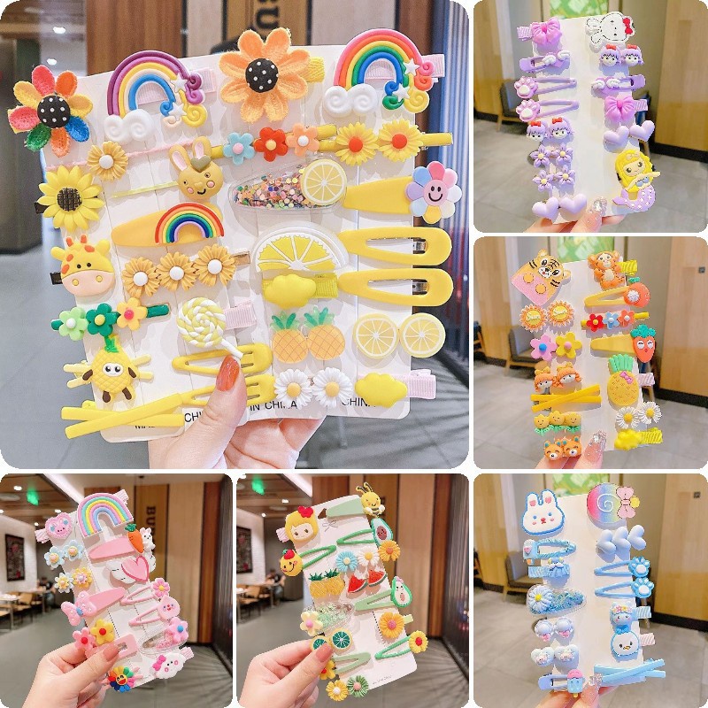 Sét kẹp tóc 20 chi tiết cho bé