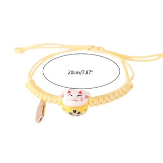 Mèo May Mắn Đan Len Thủ Công Dễ Thương