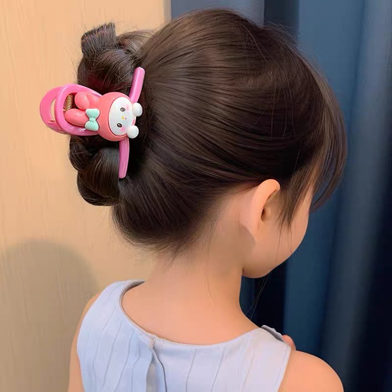 Kẹp tóc càng cua họa tiết hoạt hình sanrio cho bé, kẹp càng cua 8cm đáng yêu cho bạn gái