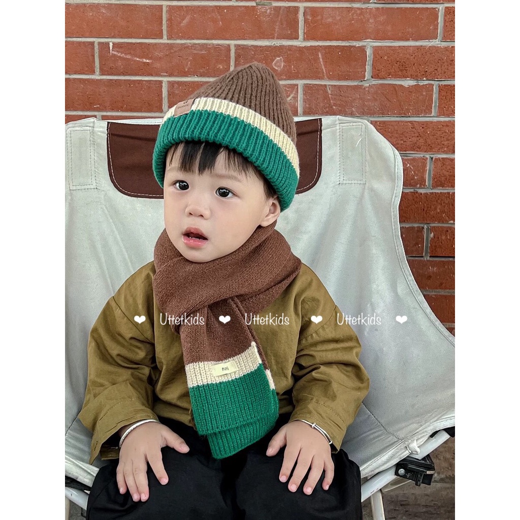 KHĂN QUÀN CỔ PHONG CÁCH HÀN QUỐC CHO BÉ GÁI VÀ BÉ TRAI