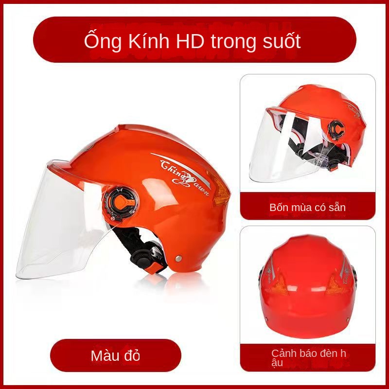 Mt Phụ Kiện Xe Máy  Mũ Bảo Hiểm Xe Máy Điện Chống Nắng Mùa Hè Cho Nam Và Nữ