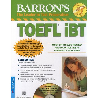 Sách barron's toeft ibt 13th edition fs