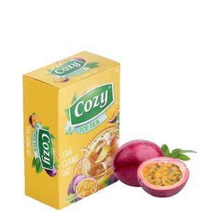 Trà Hoa Qủa COZY ICE TEA  Hòa Tan (Hộp 16 gói x 15gr)