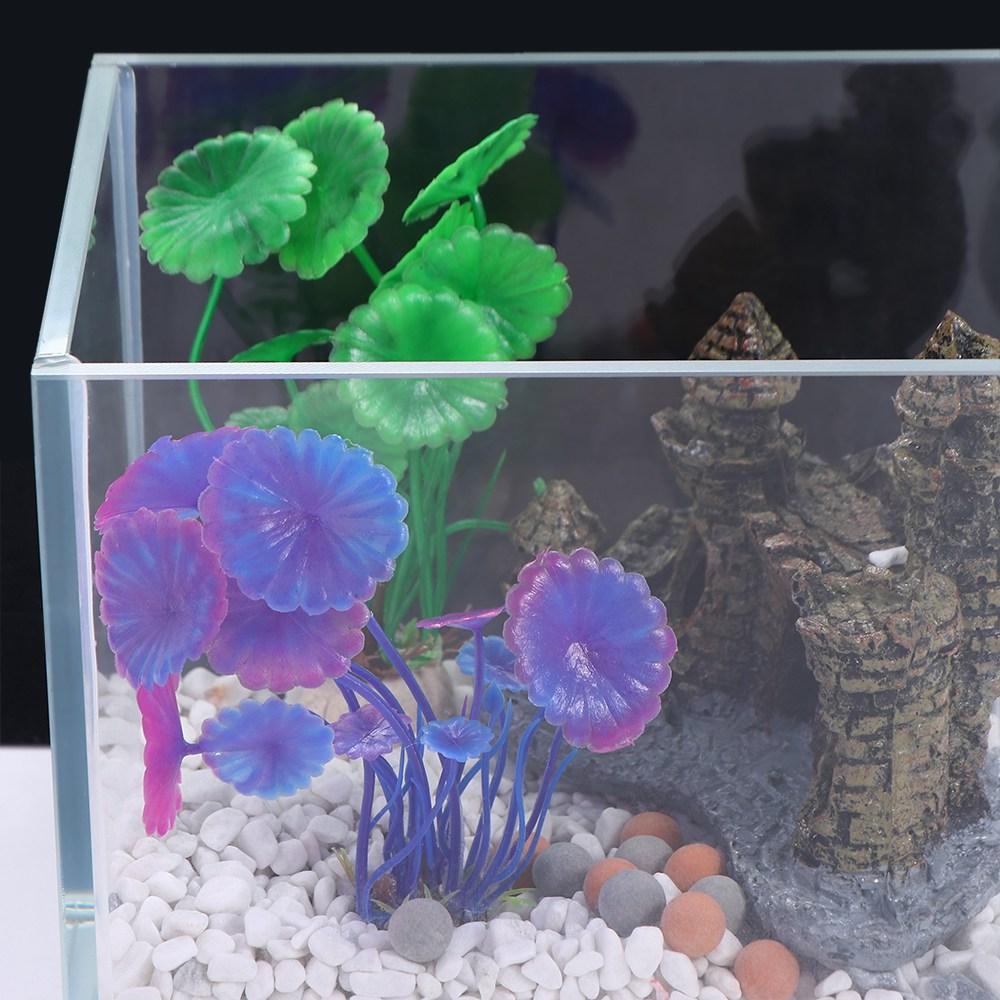 Hubert Cây Cảnh Giả Bằng Nhựa 10cm Trang Trí Bể Cá