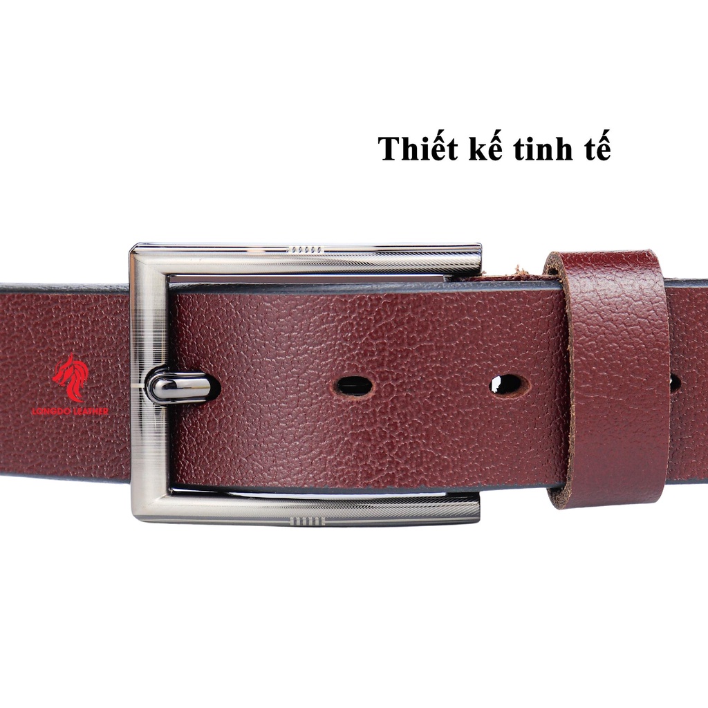 Thắt lưng da trâu bản 2.8cm và 3.5cm thương hiệu Longdo Leather - TL03