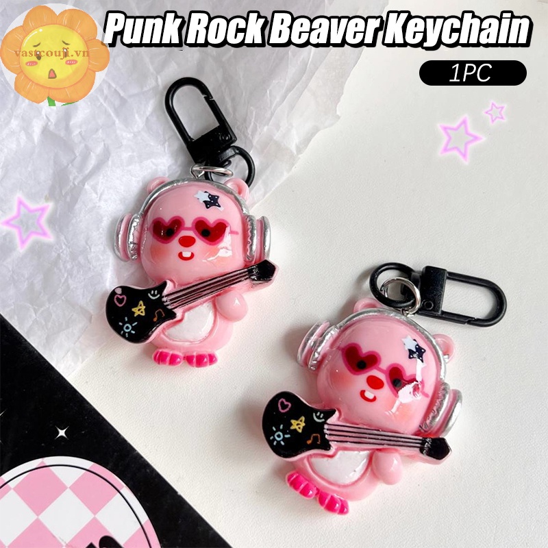 Vastji 1 Móc Chìa Khóa Hình vastji Phong Cách punk rock loopy Hoạt Hình Trang Trí Ba Lô / Túi Xách / Quà Giáng Sinh vn