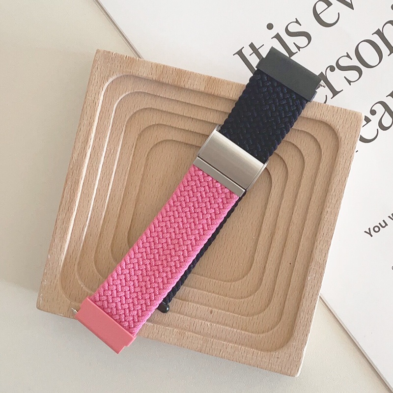 Dây Đeo nylon Dệt 18mm 20mm 22mm Thay Thế Cho Đồng Hồ Thông Minh samsung galaxy watch 6 / 5 / 4 classic huawe gt4