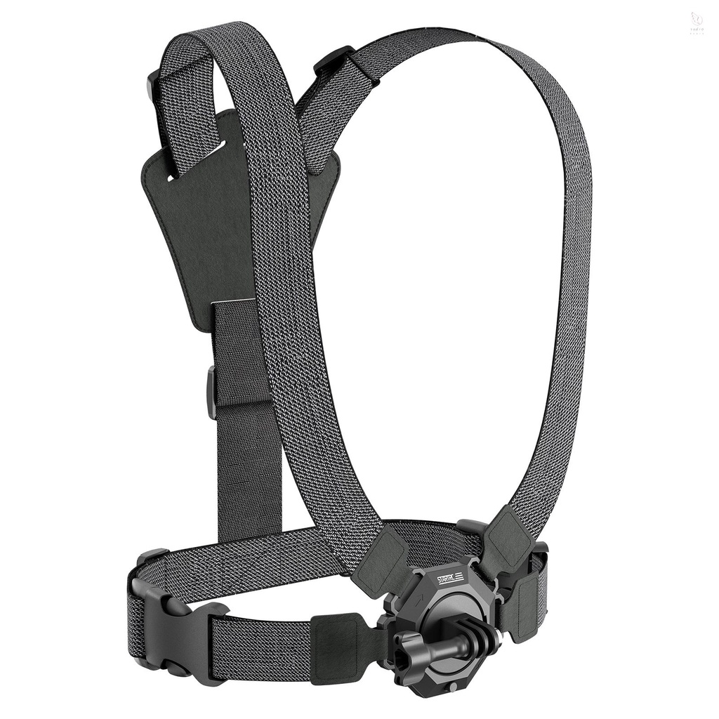 K&F CONCEPT STARTRC Magnetic Quick Release Chest Strap Mount Adjustable Chest Harness Belt with Gopro Adapter Replacement for  Hero11/10/9/8/7/6/5/4 Insta360 Action Pocket Cam