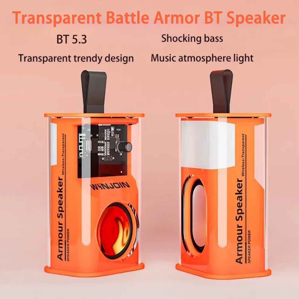 Trong Suốt Loa bluetooth Không Dây Âm Thanh Siêu Trầm Chất Lượng Cao