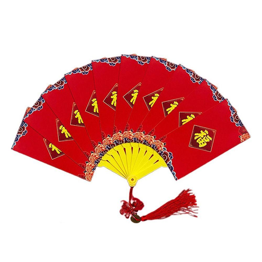 Phong Bao Lì Xì Năm Mới Hình Quạt May Mắn Sáng Tạo