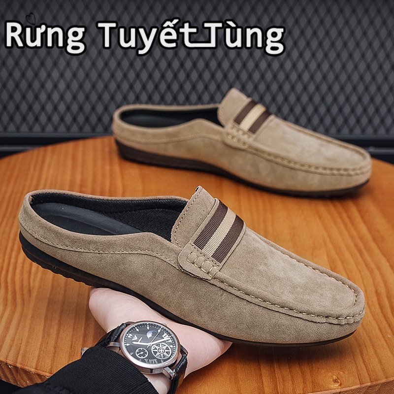 Rừng Tuyết Tùng☘llefu Giày Lười Nam Nhẹ Thoáng Khí Thời TrangGiày nam Thể thao Thư giãn Thời trang