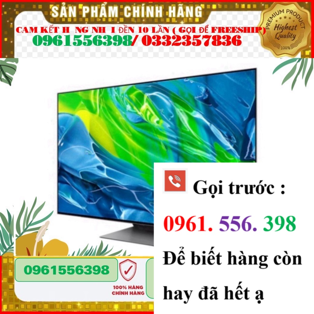 Tivi Samsung OLED 65 inch 4K S95B QA65S95BA Hệ điều hành Tizen™ Cổng Internet LAN, Wifi-GIAO MIỄN PHÍ HCM Nguyên Se | ;