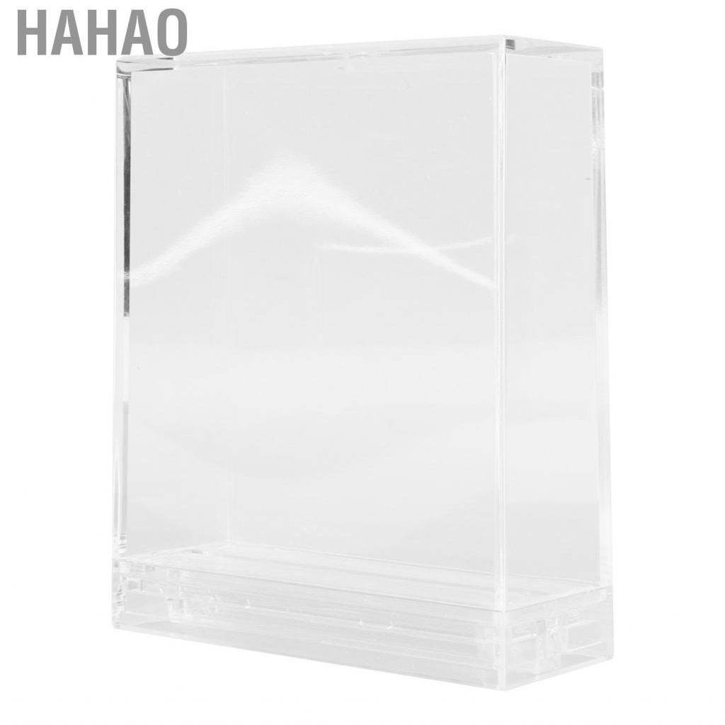 Hahao Desktop Mini Picture Frame PC Double Sided Transparent Freestanding Instant Photo for Instax Polaroid ZIP Film
