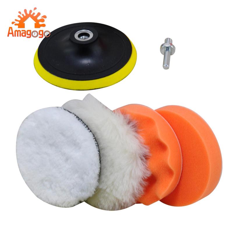 Bộ 6 Miếng Đệm Đánh Bóng Xe Ô Tô