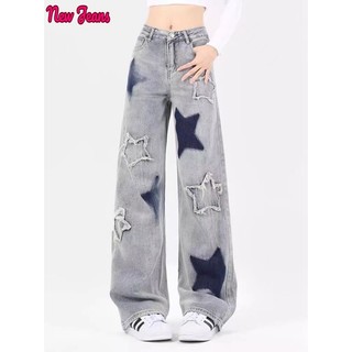 Prowow quần ống rộng quần jean nữ Popular Minimalist hàn quốc Casual WNK23B0O2V 46Z231116