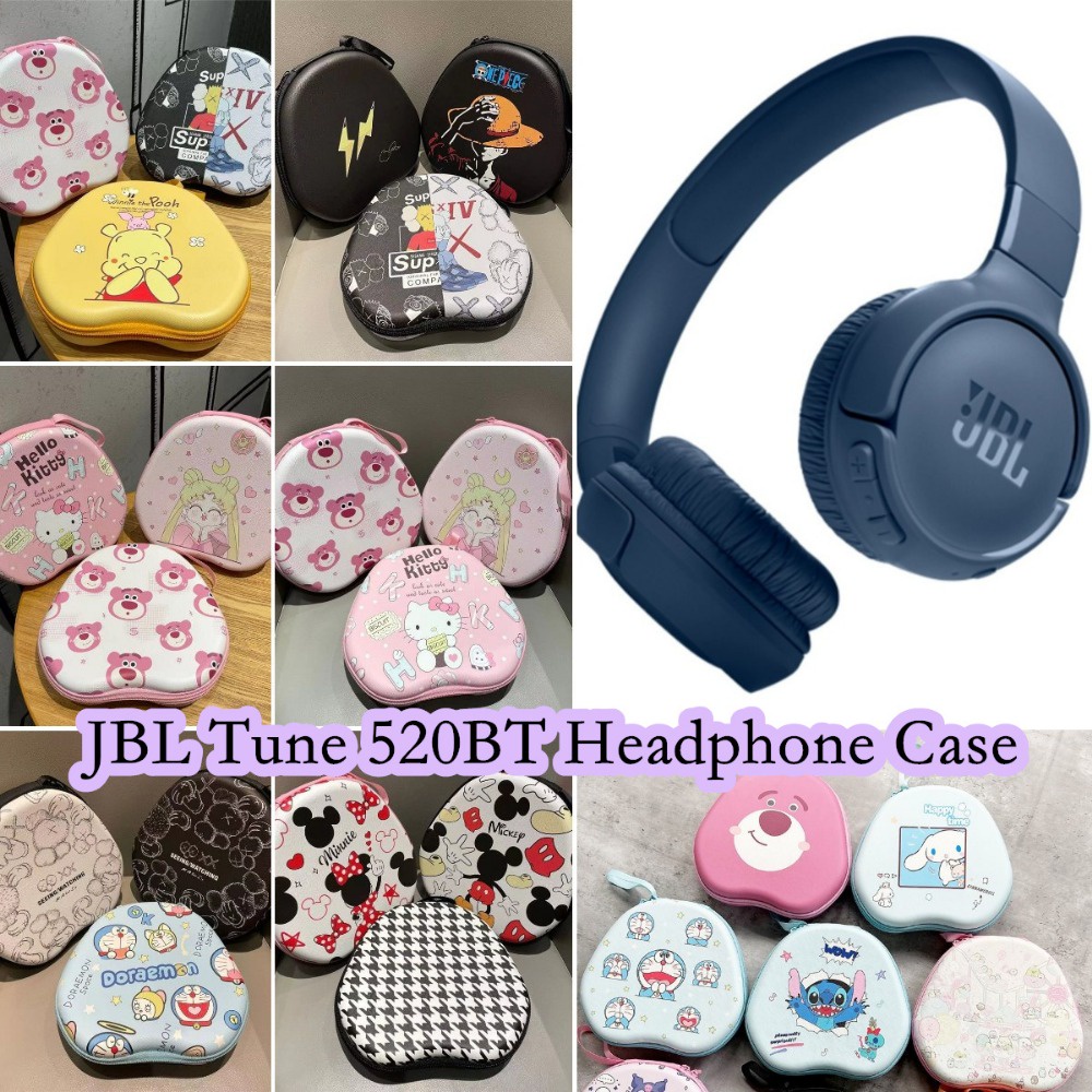 Hộp Đựng Tai Nghe jbl tune 520bt Họa Tiết Hoạt Hình Vui Nhộn