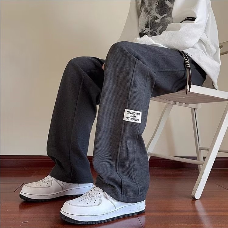 Quần Legging Thể Thao Dày Dặn Phong Cách Đường Phố Mỹ Thời Trang Thu Đông Cho Nam