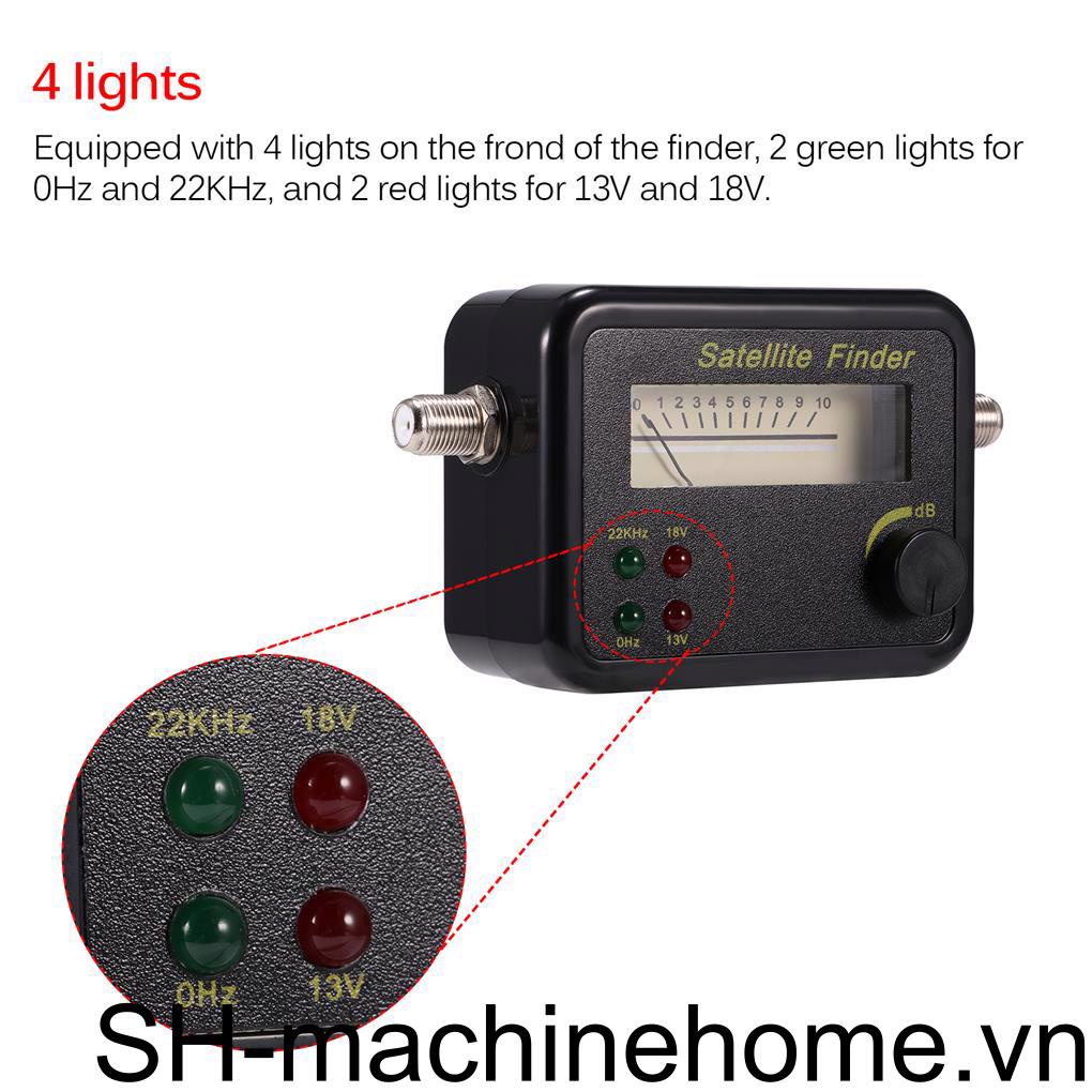 Máy Dò Tín Hiệu Vệ Tinh Chuyên Nghiệp Với 4 Đầu Dò